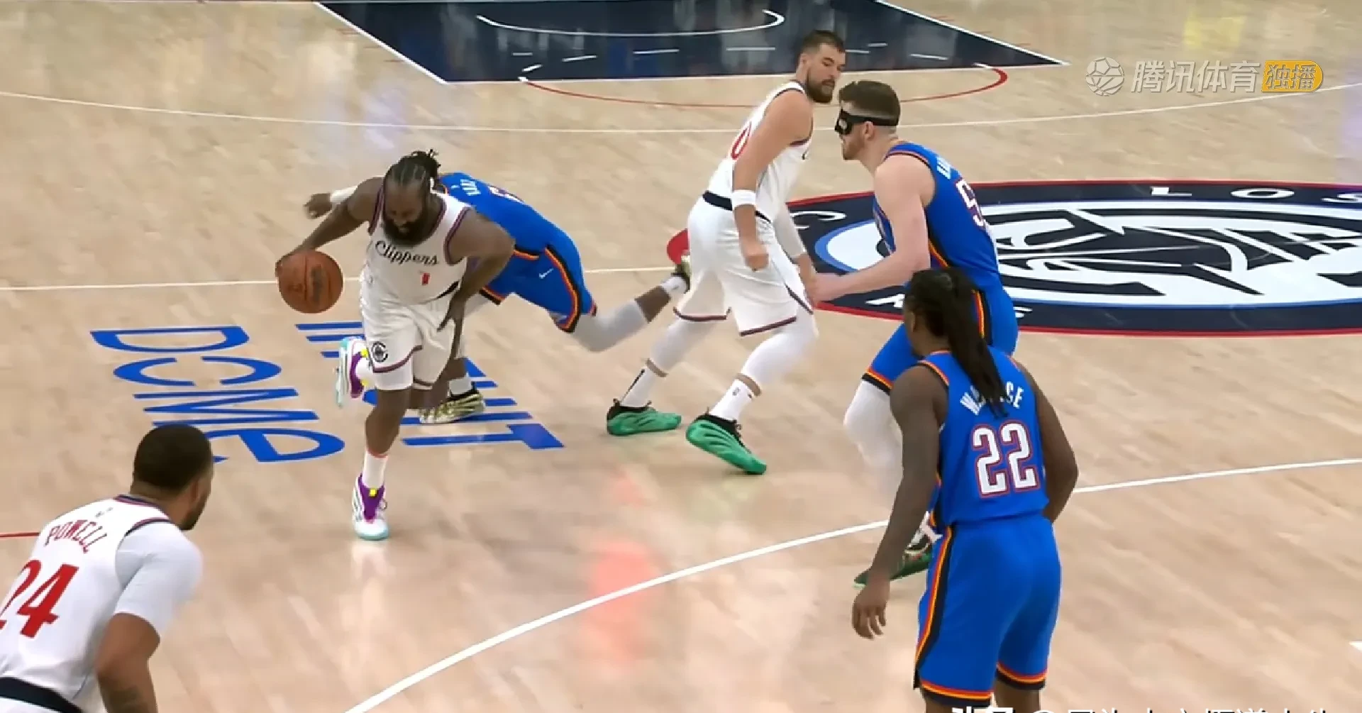 快船战胜老鹰，取得四连胜